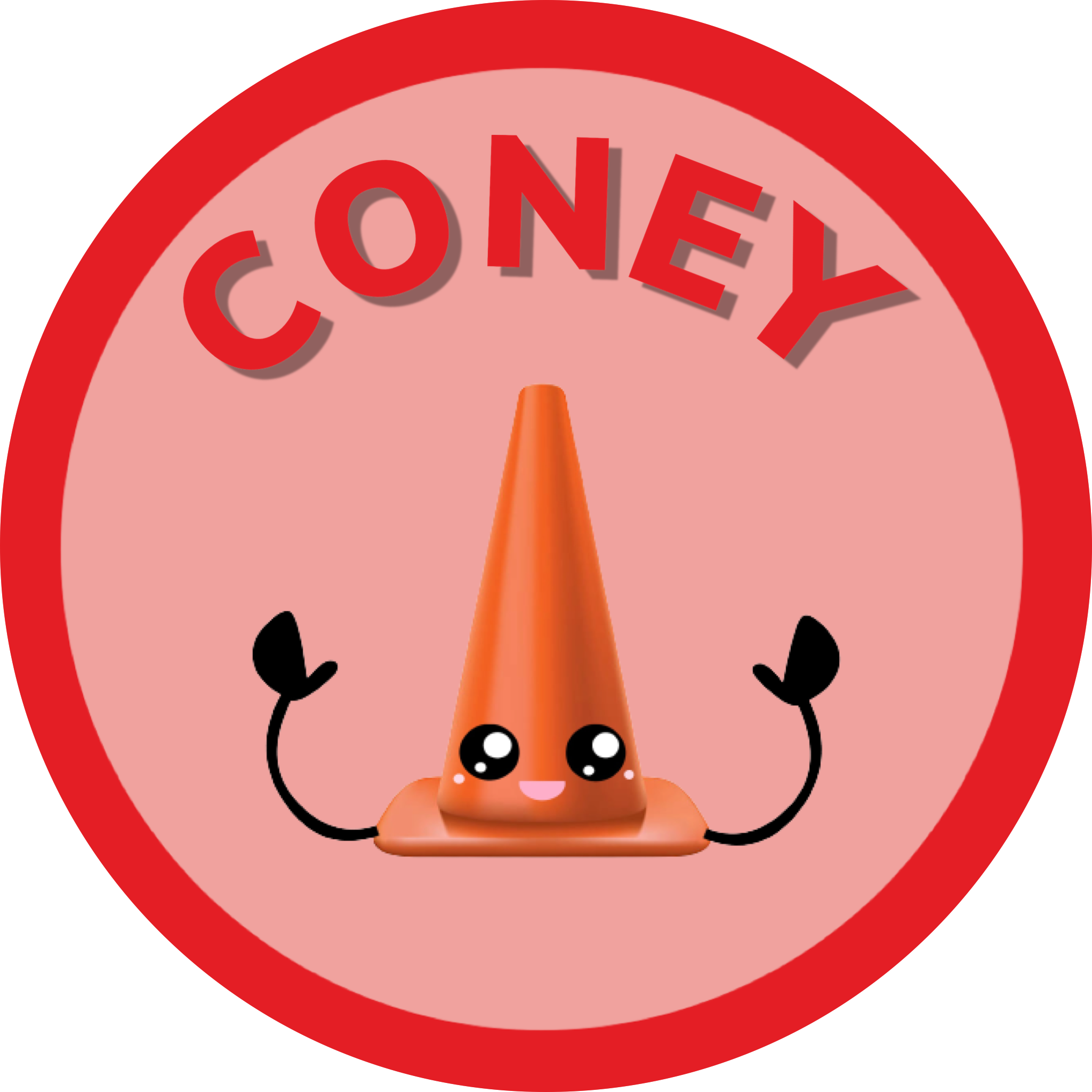 Coney Sticker (Qty 5000)
