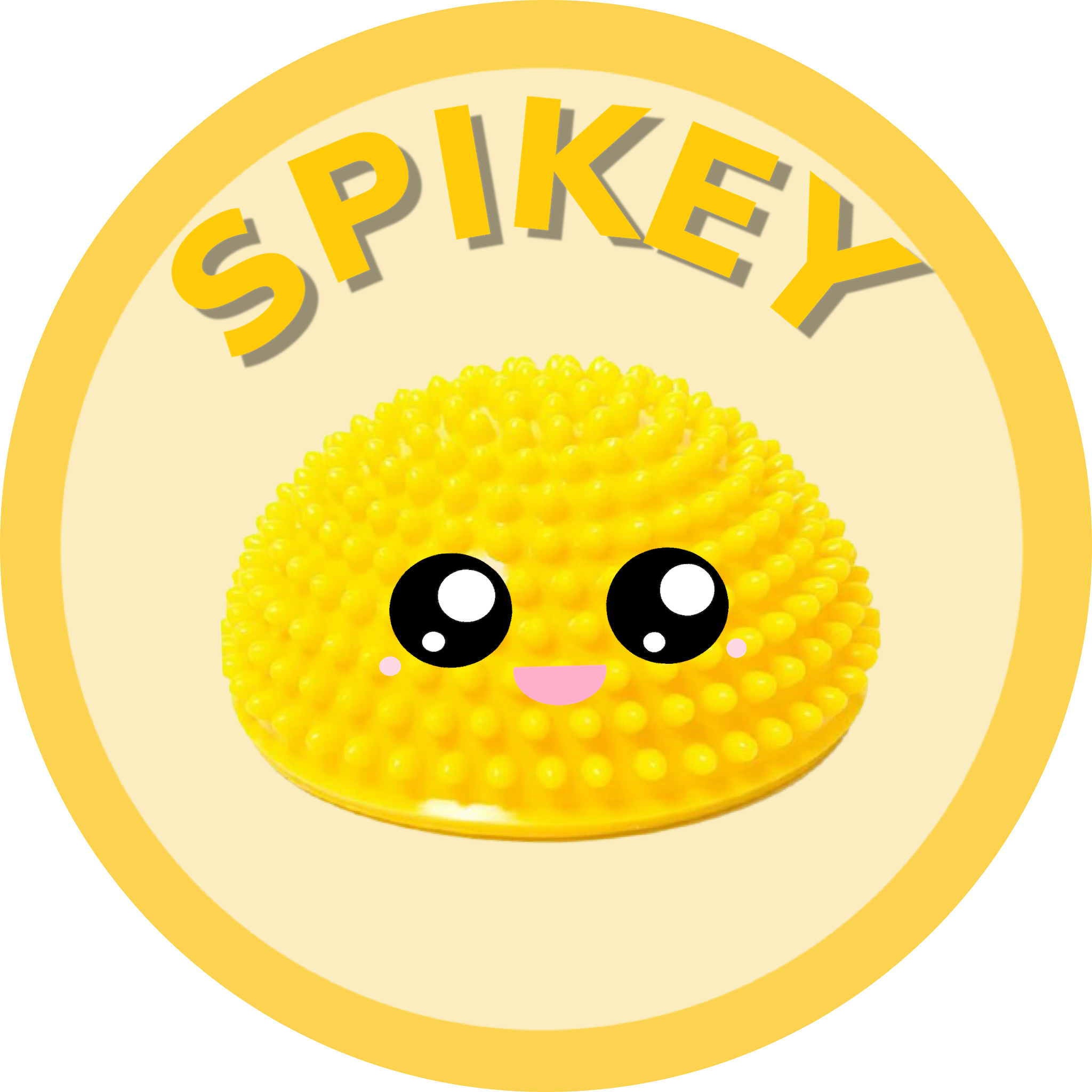 Spikey Sticker (Qty 5000)